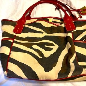 Dooney and Bourke zebra purse.